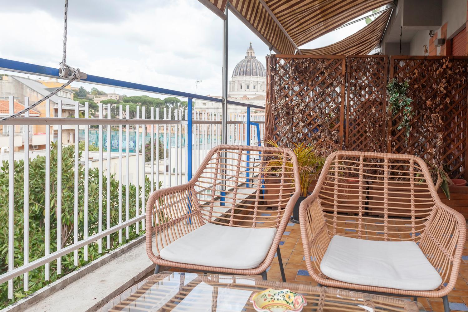Le Terrazze Del Duca San Pietro Guesthouse Rome Buitenkant foto